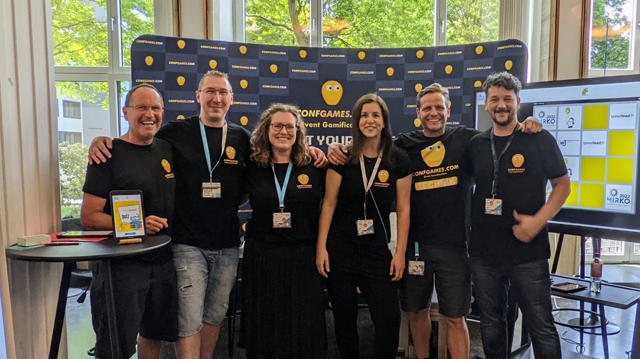 Das CONFGAMES Promotion Team
